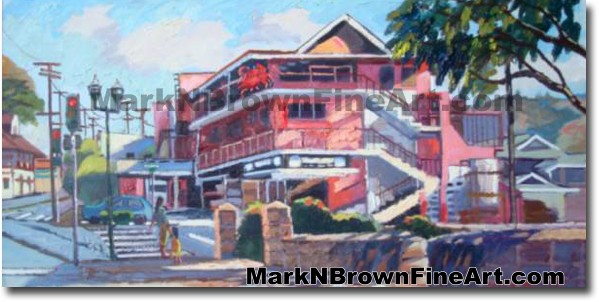 Tamashiro Market | Hawaii Art by Hawaiian Artist Mark N. Brown | Plein Air 