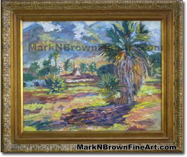 West Maui Mountains | Hawaii Art Painting by Hawaiian Artist Mark N. Brown 