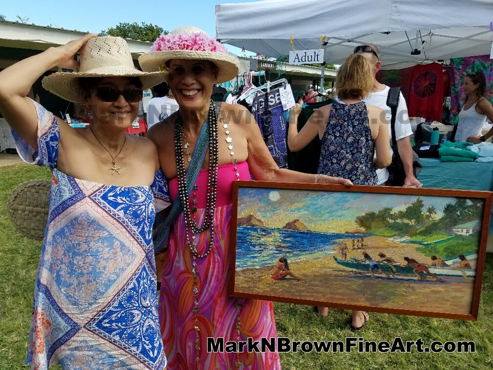 Lanikai Winter Craft Fair 2023 Featuring Hawaii Art From Hawaii Artist