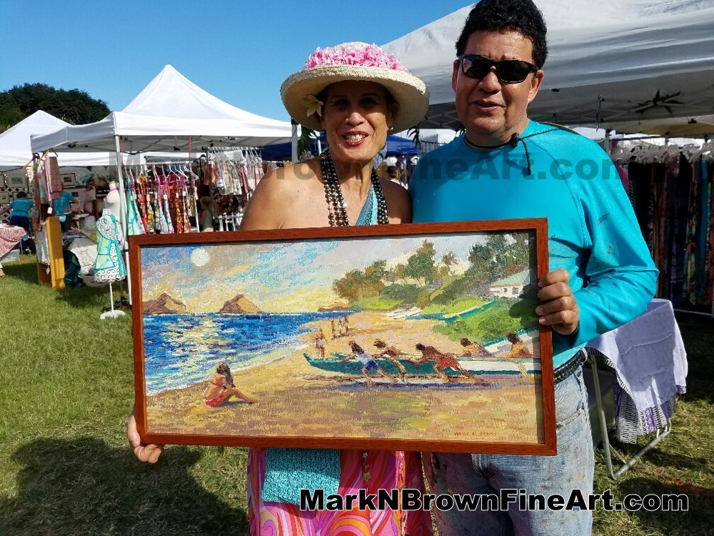Lanikai Winter Craft Fair 2023 Featuring Hawaii Art From Hawaii Artist