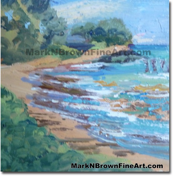 Baby Pounders 2014 Miniature Hawaii Art Image - Hawaii Fine Art by Hawaii A