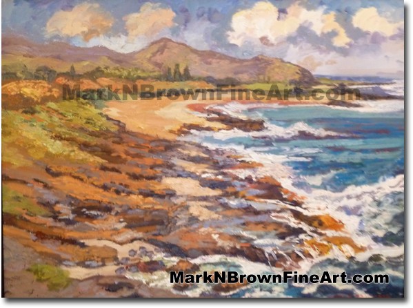 Halona - Hawaii Fine Art by Hawaii Artist Mark N. Brown