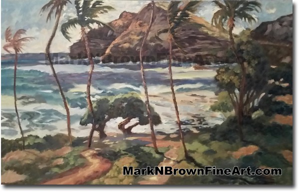 Makapu'u - Jan 2016 - Hawaii Fine Art by Hawaii Artist Mark N. Brown