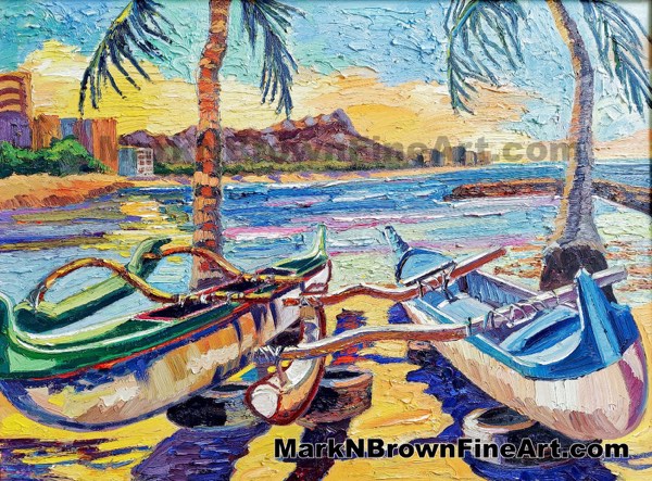 Kaiser Bowls Hawaii Fine Art By Hawaii Artist Mark N Brown January 2021