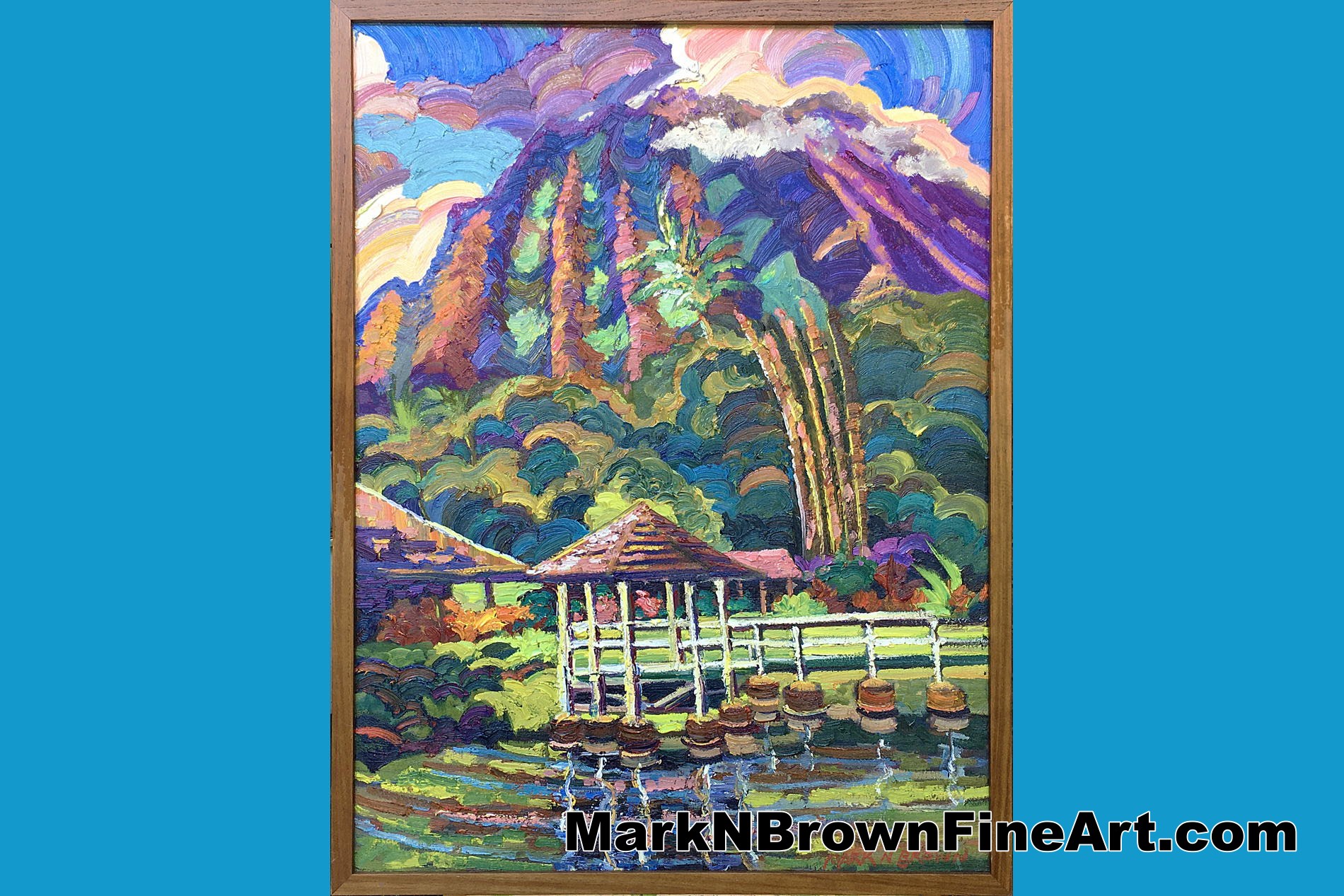 Haiku Gardens Hawaii Fine Art By Hawaii Artist Mark N Brown January 2022