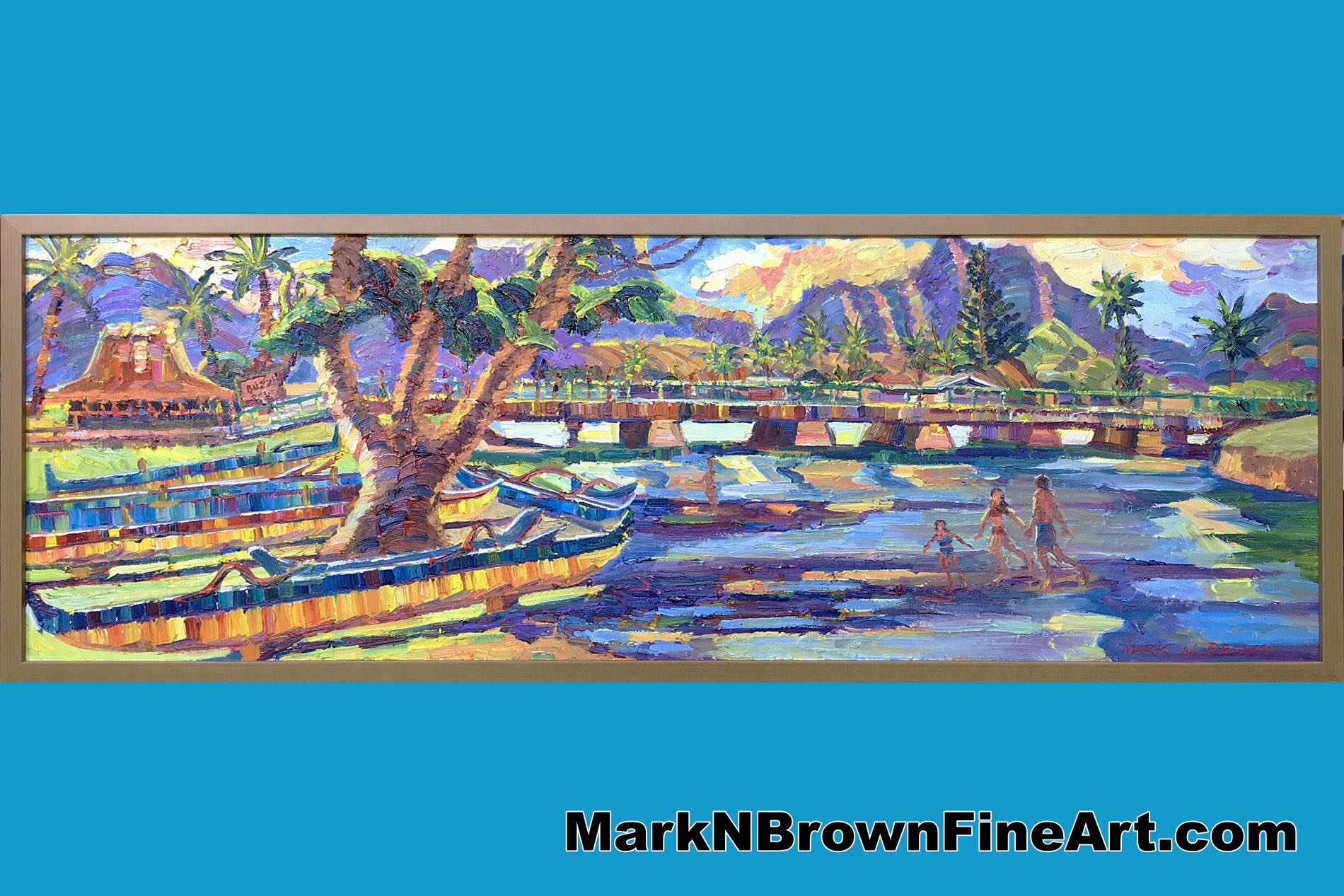 Kailua Vista Hawaii Fine Art By Hawaii Artist Mark N Brown January 2022