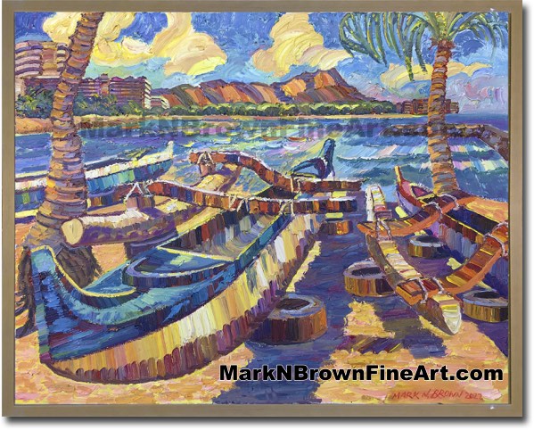 Kaiser Bowls Hawaii Fine Art By Hawaii Artist Mark N Brown January 2022