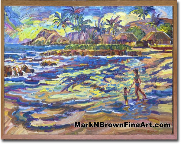 Lanikuhonua / Koolina  Hawaii Fine Art By Hawaii Artist Mark N Brown Januar