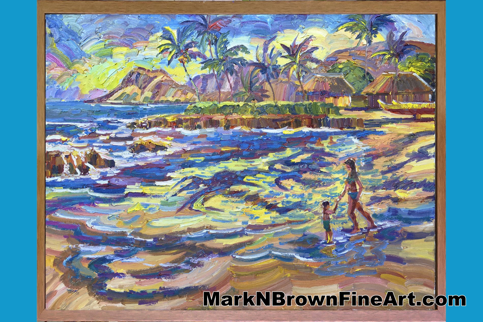 Lanikuhonua / Koolina  Hawaii Fine Art By Hawaii Artist Mark N Brown Januar