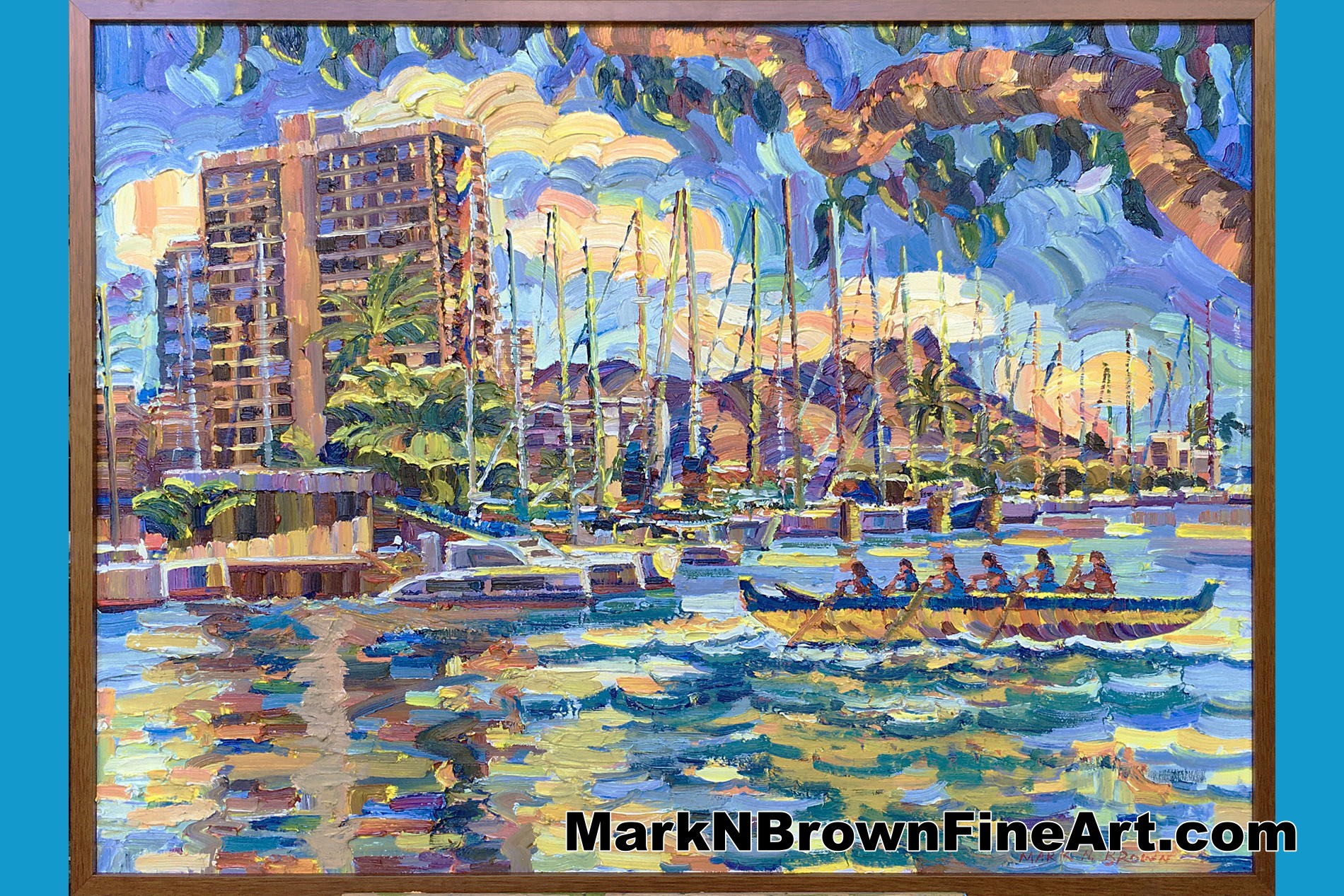 Magic Island Hawaii Fine Art By Hawaii Artist Mark N Brown January 2022