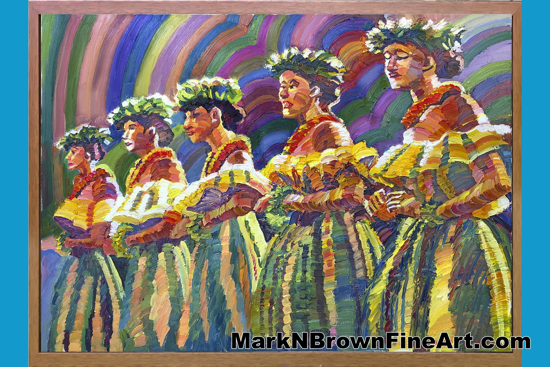 Woman of Distintion Hawaii Fine Art By Hawaii Artist Mark N Brown January 2