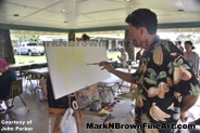Woes Day Parade Live Art Painting With Hawaii Artist Mark N Brown Artwork 02