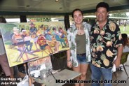 Woes Day Parade Live Art Painting With Hawaii Artist Mark N Brown Artwork 22