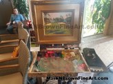 Hawaii Artist Mark N Brown Maui Plein Air Painting Invitational 2019 Quickdraw Photos 02
