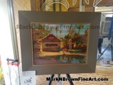 Hawaii Artist Mark N Brown Maui Plein Air Painting Invitational 2019 Quickdraw Photos 07