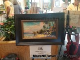 Hawaii Artist Mark N Brown Maui Plein Air Painting Invitational 2019 Quickdraw Photos 11