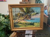 Hawaii Artist Mark N Brown Maui Plein Air Painting Invitational 2019 Quickdraw Photos 15