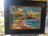 Hawaii Artist Mark N Brown Maui Plein Air Painting Invitational 2019 Quickdraw Photos 19