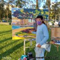 Mark N Brown Plein Air Live Art Painting Fine Art In Waikiki Honolulu 1 3