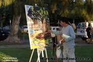 Mark N Brown Plein Air Live Art Painting Fine Art In Waikiki Honolulu 2 15