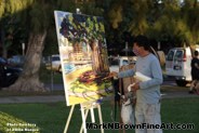 Mark N Brown Plein Air Live Art Painting Fine Art In Waikiki Honolulu 2 16