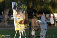 Mark N Brown Plein Air Live Art Painting Fine Art In Waikiki Honolulu 2 18