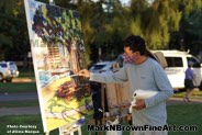 Mark N Brown Plein Air Live Art Painting Fine Art In Waikiki Honolulu 2 31