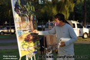 Mark N Brown Plein Air Live Art Painting Fine Art In Waikiki Honolulu 2 32