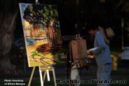 Mark N Brown Plein Air Live Art Painting Fine Art In Waikiki Honolulu 2 43