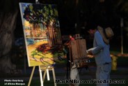 Mark N Brown Plein Air Live Art Painting Fine Art In Waikiki Honolulu 2 44