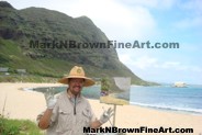 Amazing Plein Air Paintings produced during Mark Brown's Art Class Workshop in Honolulu