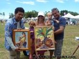 Proud owners of Mark N. Brown's Plein Air artwork