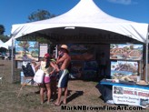 Haleiwa Arts Festival 2014 Hawaii Art Artist Mark N Brown 2014