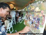 Mark N. Brown can create a one-of-a-kind artwork for your wedding that you will surely never forget!