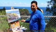 Mark N Brown captures the scenic views of Kilauea Lighthouse