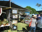 Lanikai Craft Fair Hawaii Artist Mark N Brown Plein Air Fine Art 06