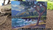 Hawaii Artist Mark N Brown Hawaiian Plein Air Fine Art Painting Honolulu Nov Dec 2014 Photos 09