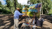 Hawaii Artist Mark N Brown Hawaiian Plein Air Fine Art Painting Honolulu Nov Dec 2014 Photos 13