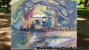 Hawaii Artist Mark N Brown Hawaiian Plein Air Fine Art Painting Honolulu Nov Dec 2014 Photos 16