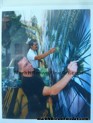 20' x 80' mural backdrop for tv show 