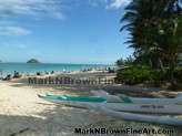 Lovely day in Lanikai. Great weather for the Woes Day Parade