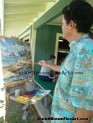 Original Plein Air artwork by Mark N. Brown during the Lanikai Woes Day Parade