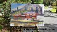 Hawaii Artist Mark N Brown Hawaiian Plein Air Fine Art Painting Honolulu January 2015 Photos 11