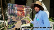 Hawaii Artist Mark N Brown Hawaiian Plein Air Fine Art Painting Honolulu January 2015 Photos 36