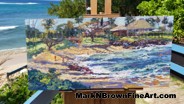 Hawaii Artist Mark N Brown Hawaiian Plein Air Fine Art Painting Honolulu 10