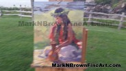 Hawaii Artist Mark N Brown Hawaiian Plein Air Fine Art Painting Honolulu 18