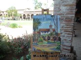 Hawaii Artist Mark N Brown Hawaiian Plein Air Fine Art Painting Honolulu 41