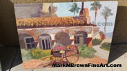 Hawaii Artist Mark N Brown Hawaiian Plein Air Fine Art Painting Honolulu 42