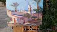 Hawaii Artist Mark N Brown Hawaiian Plein Air Fine Art Painting Honolulu 43