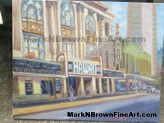 Hawaii Artist Mark N Brown Hawaiian Plein Air Fine Art Painting Honolulu 56